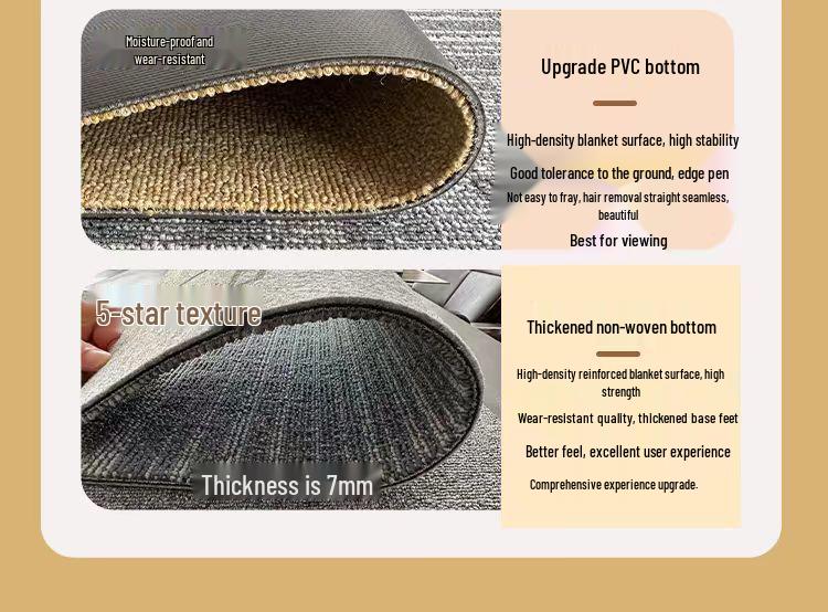 Anti-Slip Wear-Resistant Patchwork Carpet for Offices, Billiards Halls, Hotels, and Commercial Spaces