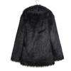 Women's Winter Fashion Casual Lapel Plush Mid-length Coat