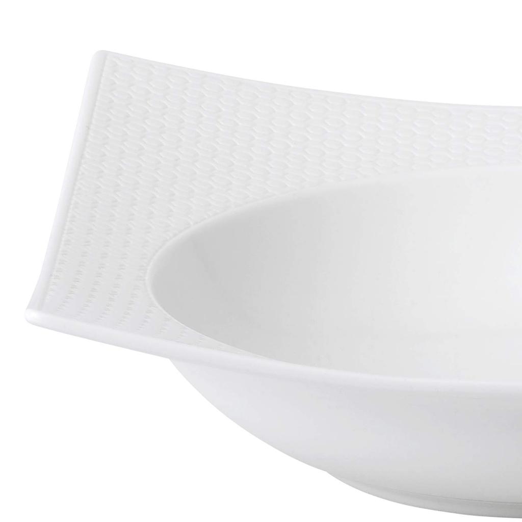 Imported Wedgwood Geo Unique Bowl 1054462 White [Authentic Product] 23.5cm