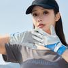 Summer Sunscreen Gloves Women Thin Ice Silk Anti-ultraviolet Dew Riding Finger Non-slip Screen O1C1
