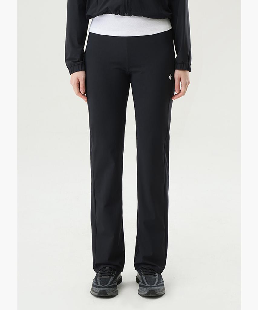 LECOQ Women'S Ultra-Cooling Tricot Bootcut Pants - Black (Qq222Efp51)