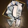 Natural Real Silk Scarf Women  Bandana Scarves Wrap Kerchief Mulberry Spring Fashion Luxury High Quality Hijab 14*145Cm