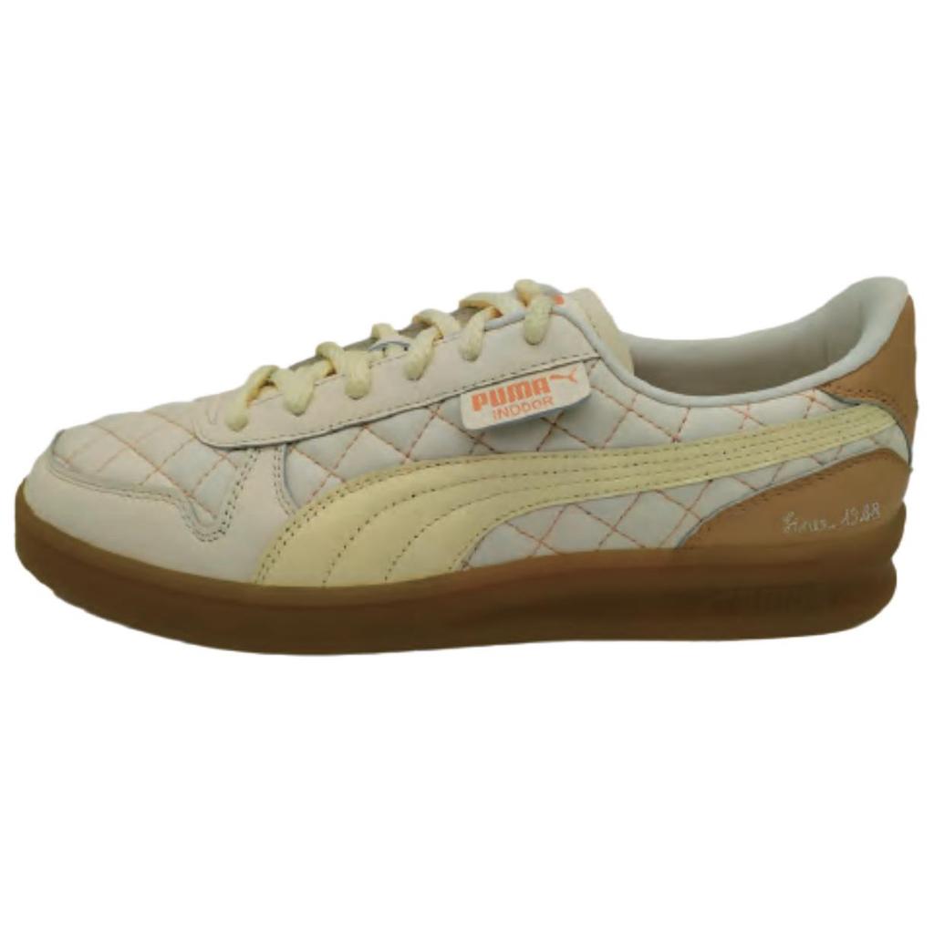 Puma Corduroy Comfortable Versatile Low-Top Sneakers Unisex Sneakers Light-Yellow 401444-01