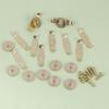 10Pcs Erhu Trimmer Lightweight Fine Tuning String Erhu Fine Tuners Copper Erhu String Adjustment Tools Tuners