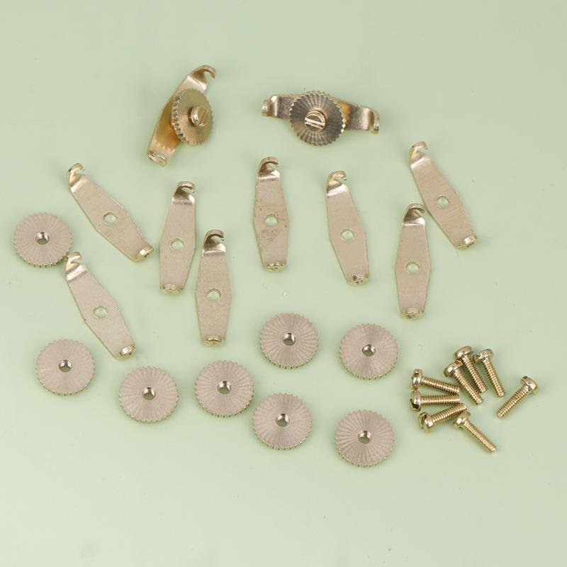 10Pcs Erhu Trimmer Lightweight Fine Tuning String Erhu Fine Tuners Copper Erhu String Adjustment Tools Tuners