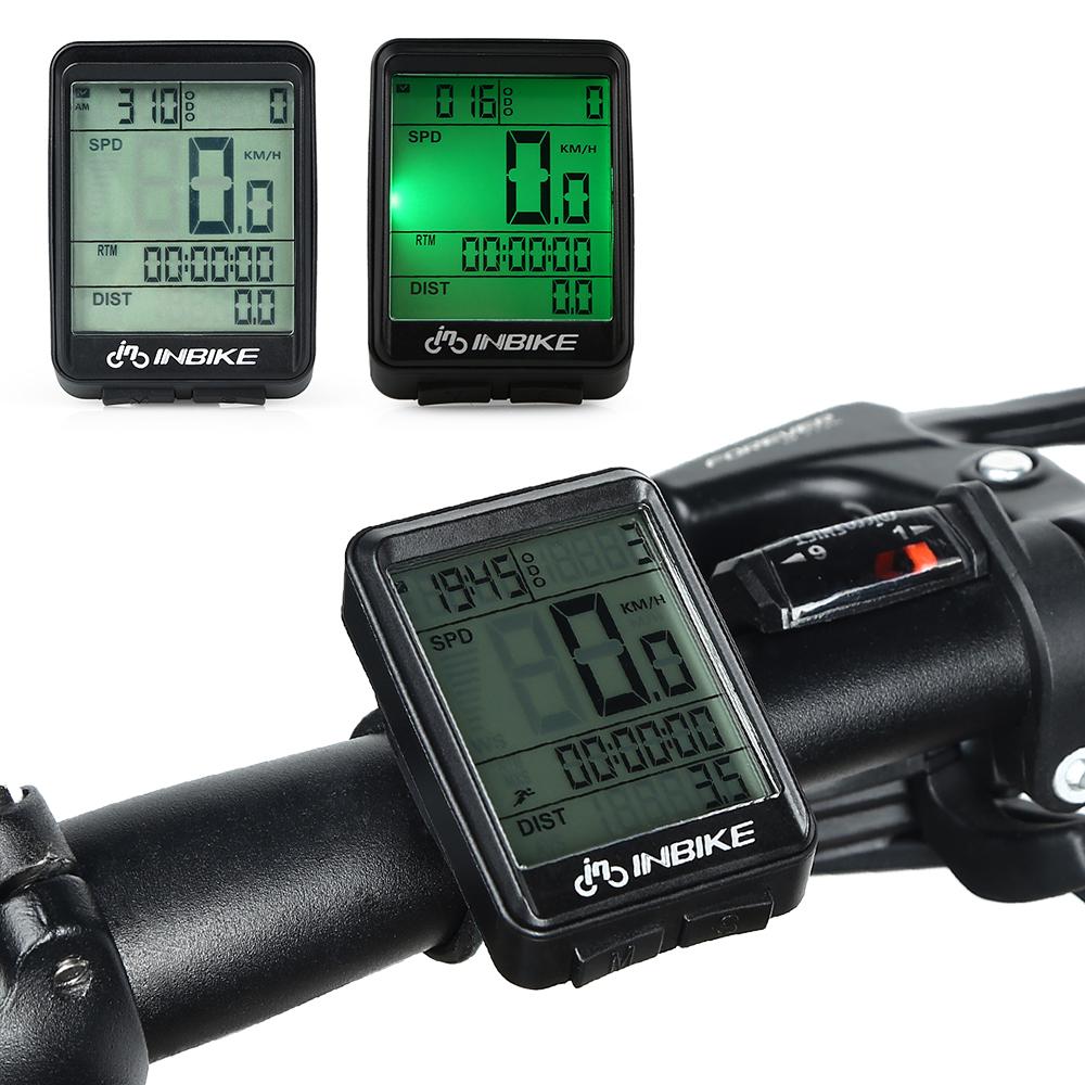 Speedometer, Multifunctional Wireless LCD Display Odometer, Records Distance and Time for Cycling Enthusiasts