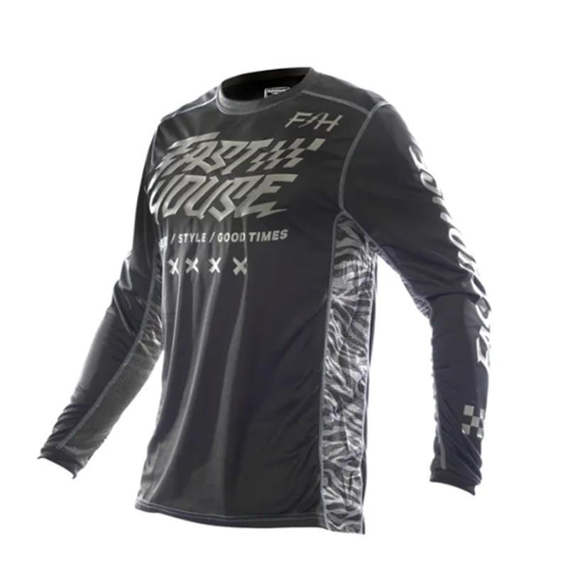 

FASTHOUSE Outdoor Cross-Country Motorcycle Riding Speed-Dry Long-Sleeves T-Shirt Mountain Biking Downhill Suit XS
