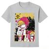 2026 Summer One Piece Corazon Retro Cotton Print TShirt Anime Fans Casual Sport Harajuku Top Adult Kids Short Sleeve Tee Y2k