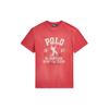 Polo FW23 Letter And Number Print Crew Neck Casual Short Sleeve T-Shirt Men Tops Red MNPOTSH1N821878-600