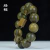 Argentina old material submerged green sandalwood bracelet sandalwood wooden cultural toy bracelet men's and women's jewelry buddhist beads