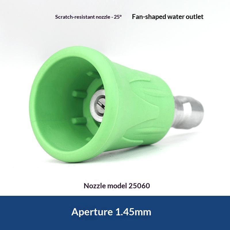 High Pressure Car Washer Nozzle Tips Quick Connect Stainless Steel Sector Sprayer for Auto Detailing Yard Cleaning Use
