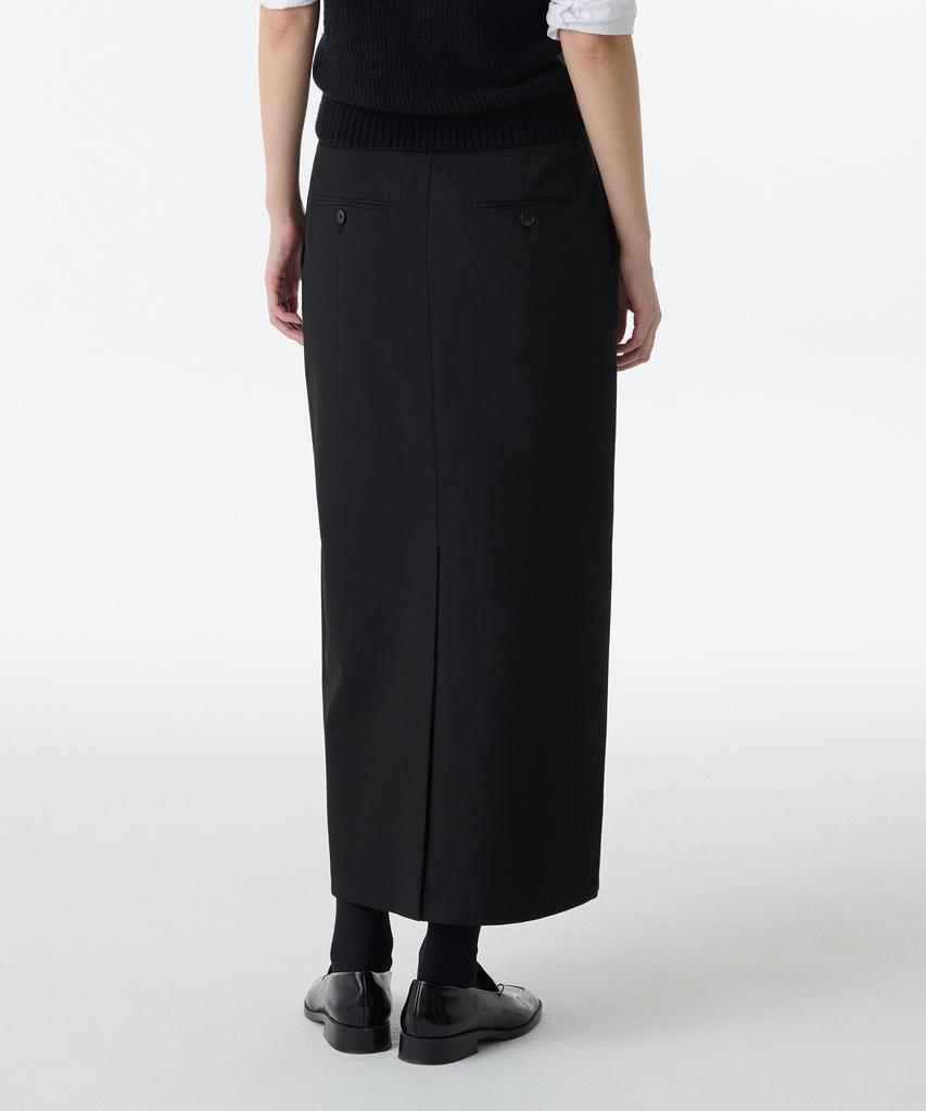 Musinsa Standard Woman Women'S Straight Maxi Skirt [Black]