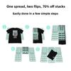 Lazy Style Clothes Folding Tool With Pp Construction For Quick Laundry At Home