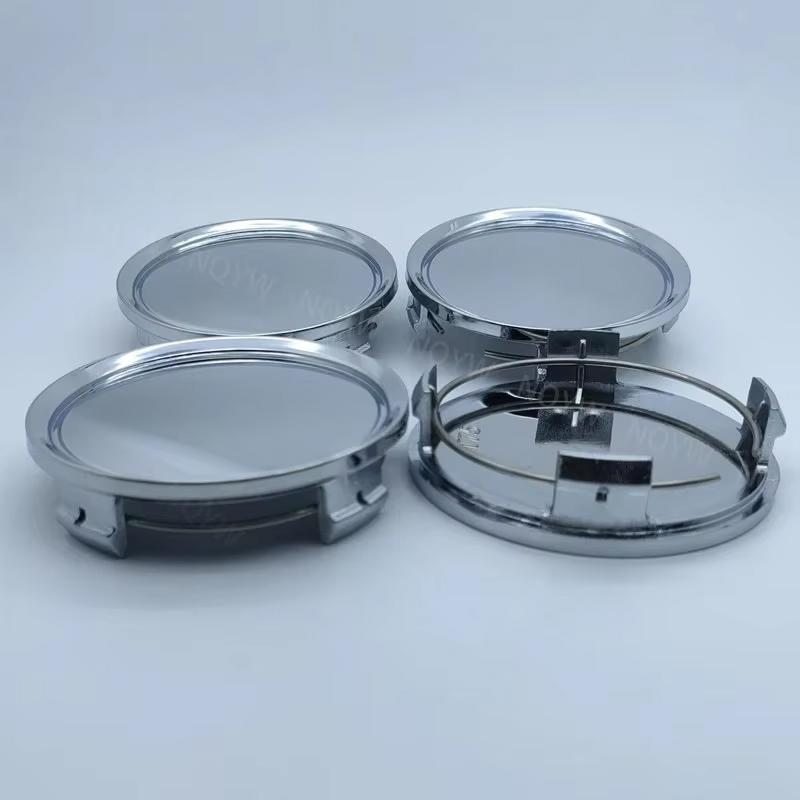 

4 шт./компл. 75 мм крышка ступицы колеса автомобиля центральный колпак ABS черный серебристый универсальный высококачественный прочный внешний автомобильный аксессуар серебряный