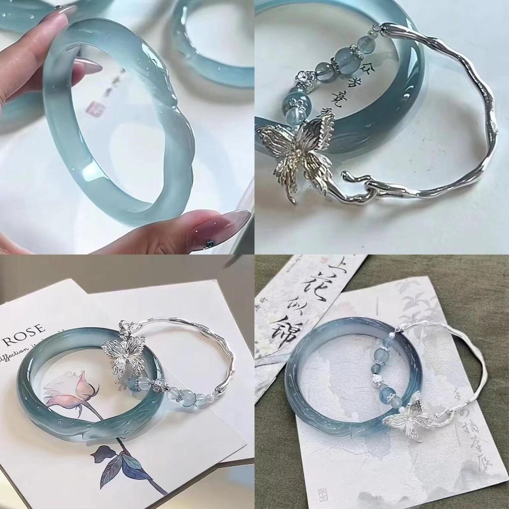 Personalized Alloy Blue Ice Fox Bracelet For Women Summer 2024 Fashion Trends
