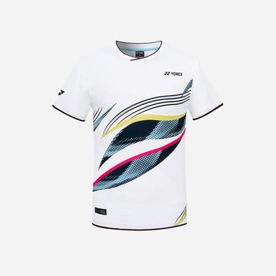 YONEX 251Ts035M White Men'S Neon Color Accent Gaming Wear