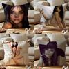 Miranda Kerr Cushion Cover Pattern Printed Pillowcase For Living Room Sofa Cushion Cover & Bedroom Decor