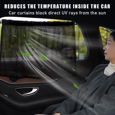 Auto-Sonnenschutzvorhang Unverzichtbar für den Sommer Auto-Sonnenschutzvorhänge Halten Ihr Auto-Interieur Kühl & Geschützt