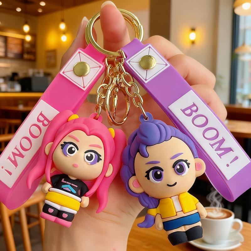 Kpop Devil Hunter Periferyjny Widget Rumi Mira Zoe Pvc Brelok Dekoracja Plecaka Widget Akcesoria Zabawki