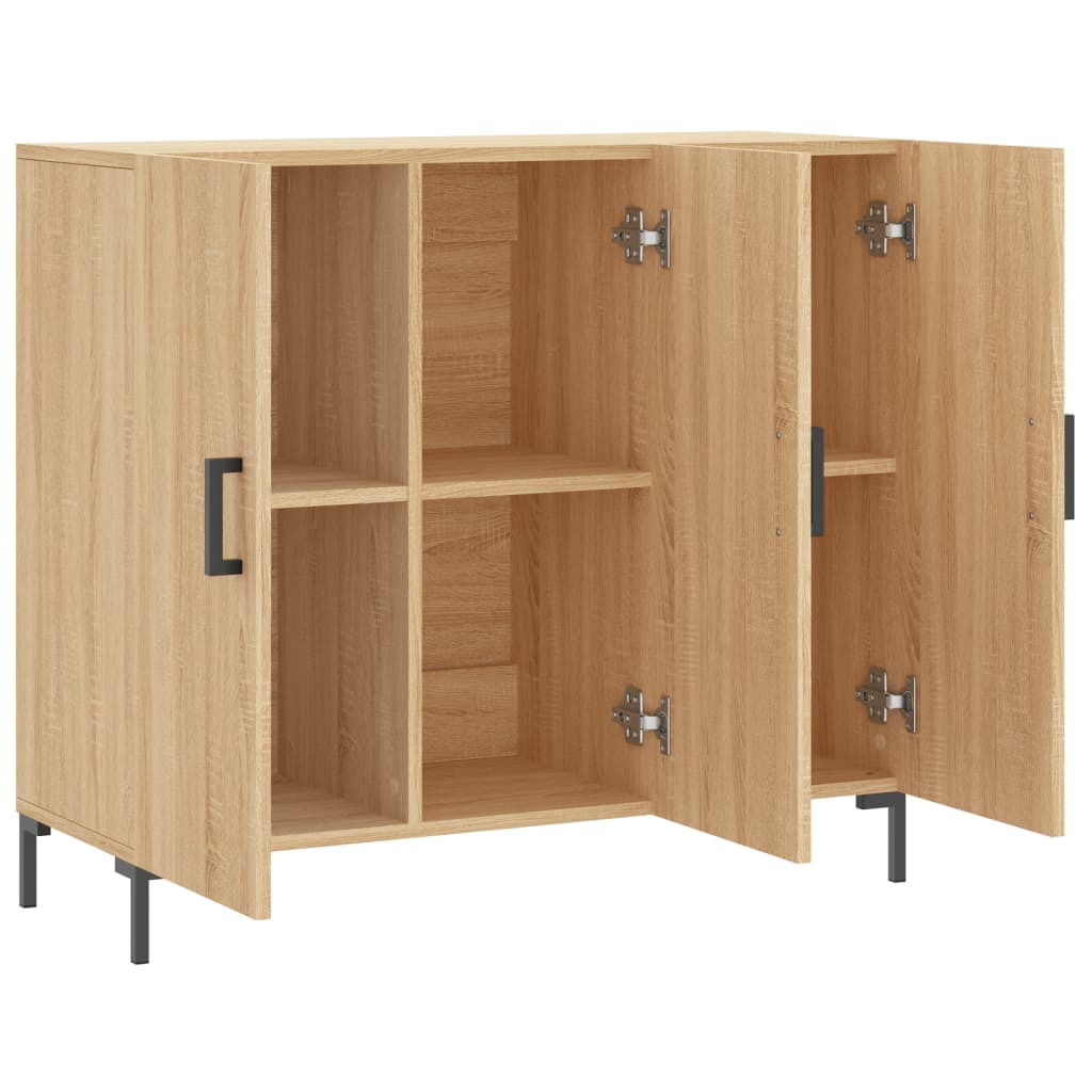 Sideboard Sonoma Oak 90 x 34 x 80 cm Particleboard