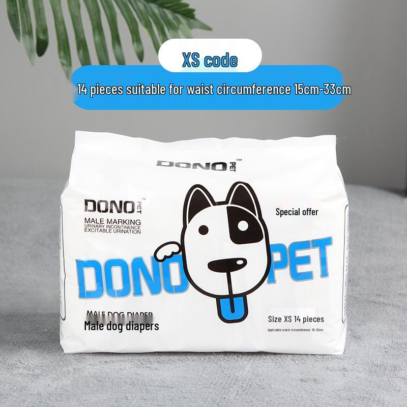 

DONO Disposable Dog Diapers for Male & Female Pet Hygiene