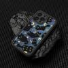 Sternenhimmel Schwarze Katze Neues Design Matt Frosted Niedliche Partner Handyhülle für iPhone 17 16 15 14 Plus 13 12 11 Pro Max Hülle