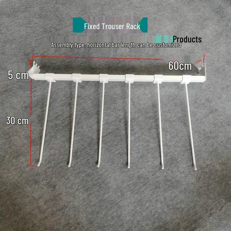 L-Shaped Wardrobe Storage: Cloakroom Accessory, Net Rack, AA Column, Basket Dames Combination