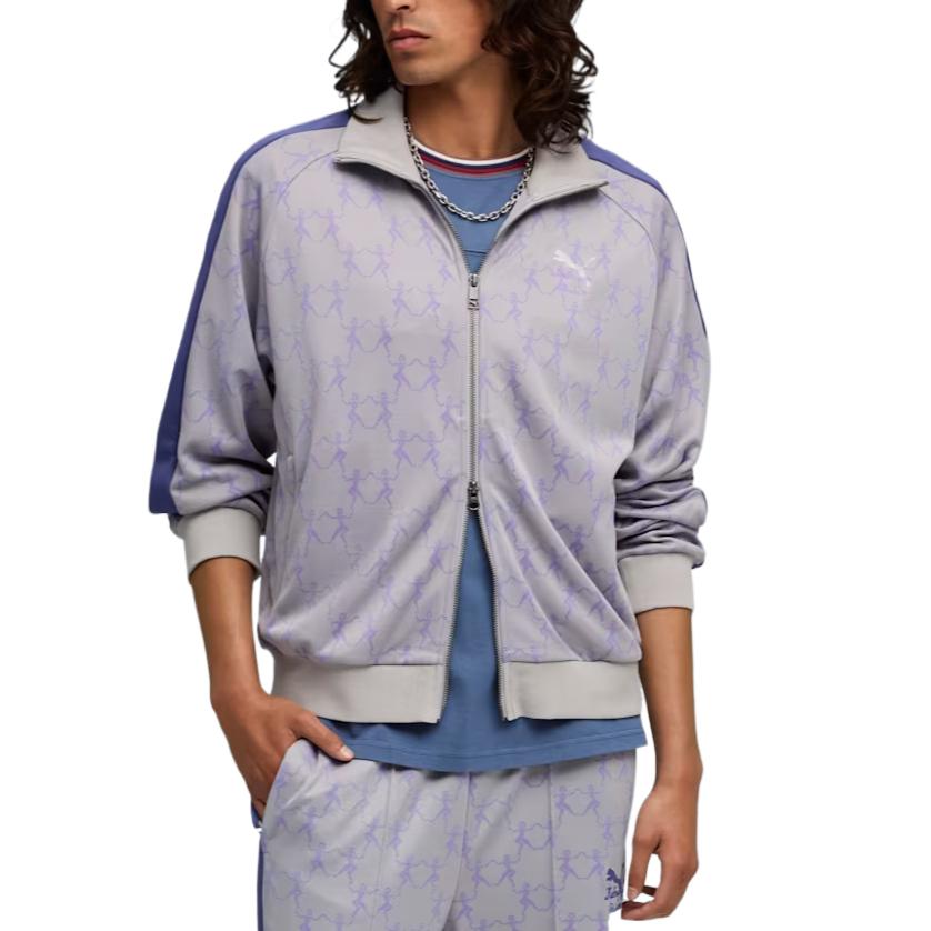 Puma X KidSuper T7 Skin-Friendly Versatile Comfortable Trendy Jacket Men jackets 632373-63