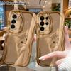 Phone Case: 2D Flat Samsung Galaxy A34 A35 S20 S22 S21 FE Plus Ultra Case, Peekaboo Little Cat, Christmas and Halloween Gifts