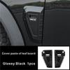 For Jetour Traveler T2 2023-2024 Car Oil Fuel Tank Cover Exterior ABS Trim Shell Stickers Decoration Styling Accessories