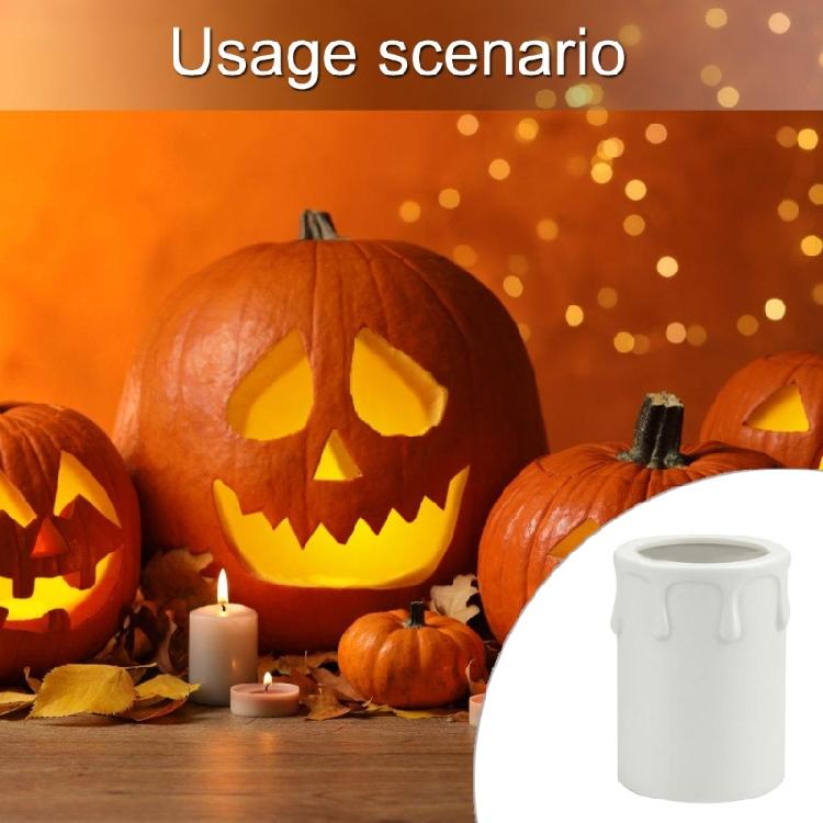 Elegant Chandelier Candle Light Socket Cover 10/20Pcs 44x60mm Plastic Sleeves for Candelabra Bases and Festival Decors