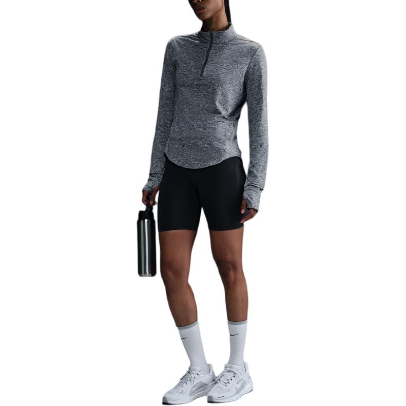 Nike Swift Women s Dri-FIT Uv 1/4-Zip Running Top HQ0499-084 M