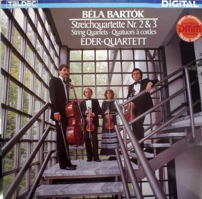 LP-Schallplatte BÉLA BARTÓK - ÉDER QUARTETT - Streichquartette Nr. 2 & 3 643028 Teldec 1984 Deutschland Klassik Gebraucht