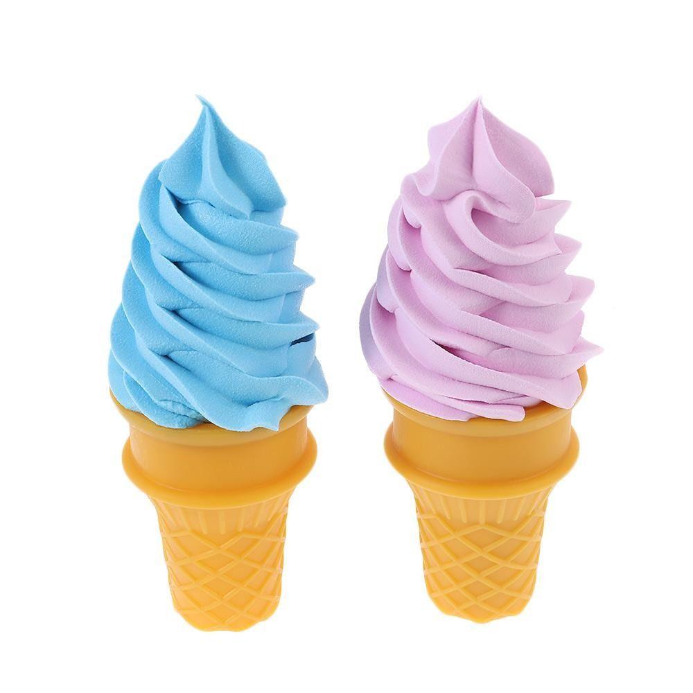 Realistic Simulation Ice Cream Crispy Artificial Food Model Ice Cream Model  Baking Decorations