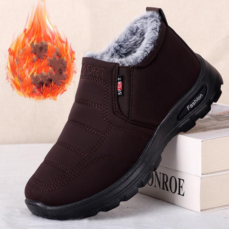 

Женские ботинки Зимняя обувь Женские водонепроницаемые зимние ботинки Повседневная обувь Мягкая обувь Мужская 42