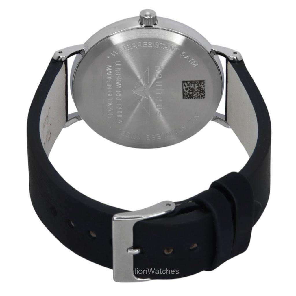 Bauhaus Klasický kožený řemínek Černý ciferník Quartz 21402 Pánské hodinky