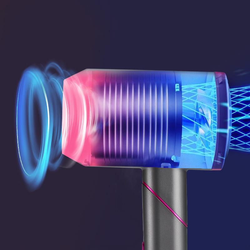 Hochleistungs-Klapp-Haartrockner für Salon und Zuhause mit Negativ-Ionen-Technologie