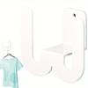 Wall Mounted Shoe Rack Slipper Storage Organizer Hanger Simple Design Door Slipper Hanger For Living Room Foyer Bathroom Hallway
