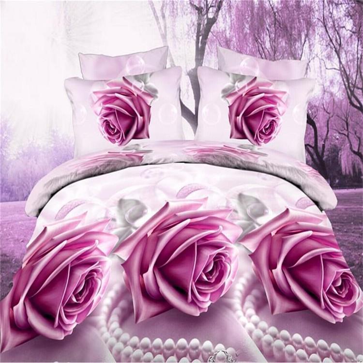 Bed Linens Wholesale 3D Panda Dolphin Jacquard Bedclothes Queen King Size Duvet Cover +flat Bedspread +pillowcase Bamboo Fiber