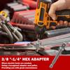 27Pcs Screw Extractor Set Hex Head Hand Multi Spline Bolt Extractor Kit Easy Out Broken Bolts Screws Extracting Tool for Power