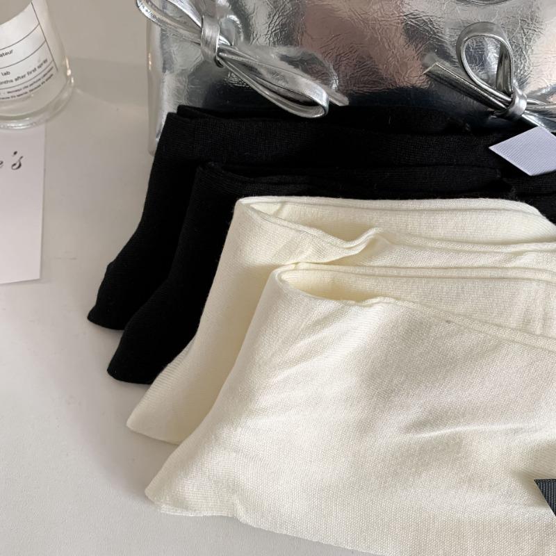 Summer Thin, Bow-tie, Mesh, Solid Color, Versatile, Long Sock Girl, Sweet