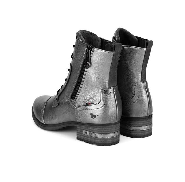 Mustang 1229-513 Ankle Boots, Silver