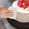 1PC Dough Scraper Bowl Scraper Food-safe Plastic Dough Cutter Flexible Practical Bench Scraper Plastic Cake Cream Spatula