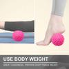 Spiky Massage Ball for Plantar Fasciitis Deep Tissue Myofascial Release Foot Pain Relief Muscle Knot Relaxation Tool