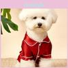 Pet Stretchy A Non Lightweight Breathable And Comfortable Home Sleepwear Suitable For Small Dog Breeds Such As Teddy Bears To Wear All Year Round