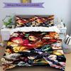 3pcs Demon Slayer Bedding Set. Soft and Comfortable with No Core Included (1x Duvet Cover + 2x Pillow Covers) yy251031030