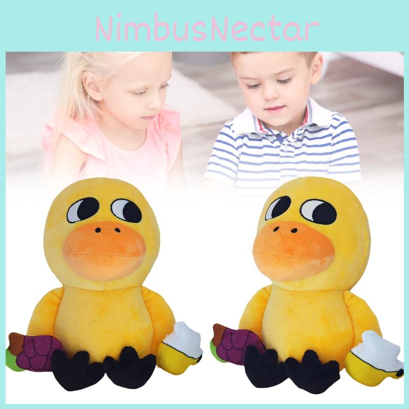 Adorable Duck Plushie Cute Yellow Duck Stuffed Animal Soft Pp Cotton Toy