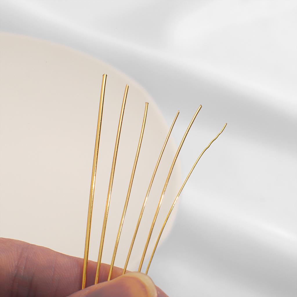 Kobbergullbelagt bar ledning for gjør-det-selv-smykkefunn Flerlags armbåndsarmbånd