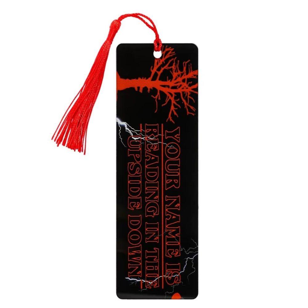 Hot Creative Reader Accessories Movie Horror Acrylic Bookmark Withtassel For Bookworm Student Stationery Teacher Office Supplies