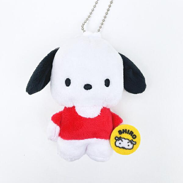 Crayon Shin-chan x Sanrio Pochacco Plush Mascot Keychain